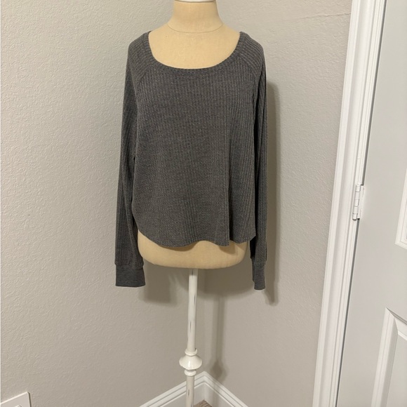 Honeydew USA Dark Gray Women's Crew Neck Sweater - Picture 1 of 8